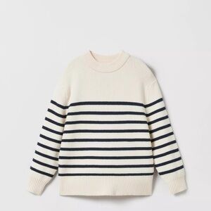 ZARA Striped Knit Sweater